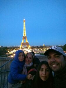 Selfie en la Torre Eiffel